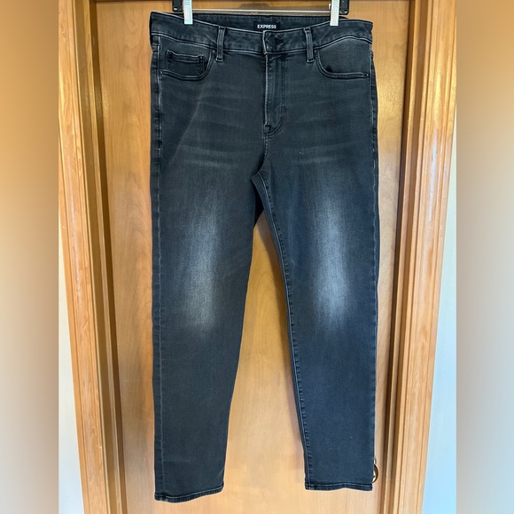 Mens Express Slim Straight Jeans - Picture 1 of 5